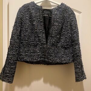 banana republic tweed blazer no smoking home